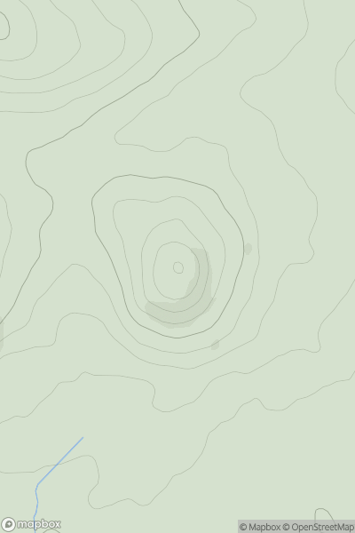 Thumbnail image for The Knock [Firth of Forth to the River Tweed] showing contour plot for surrounding peak